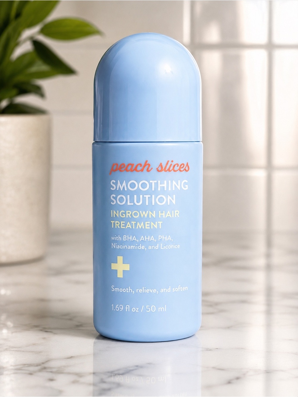 NEW Peach Slices Smoothing Solution Ingrown Hair Treatment 50ml BHA AHA PHA